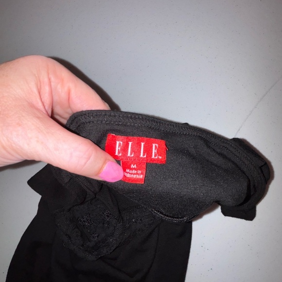 Elle Elegant Black Midi Dress - Picture 3 of 11